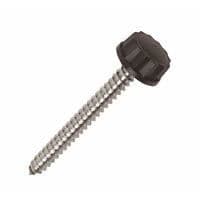FloPlast Cast Iron Effect Gutter Downpipe Fitting Fixings - Pack of 10