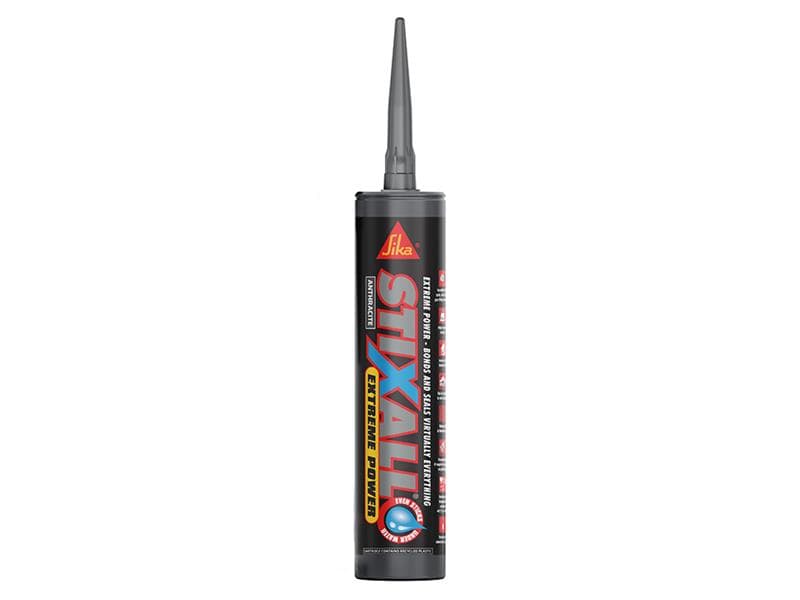 Everbuild Sika 821183 Stixall Extreme Power Anthracite 290Ml 8211823