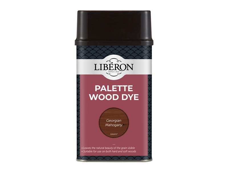 Liberon 126742 Palette Wood Dye Georgian Mahogany 500Ml