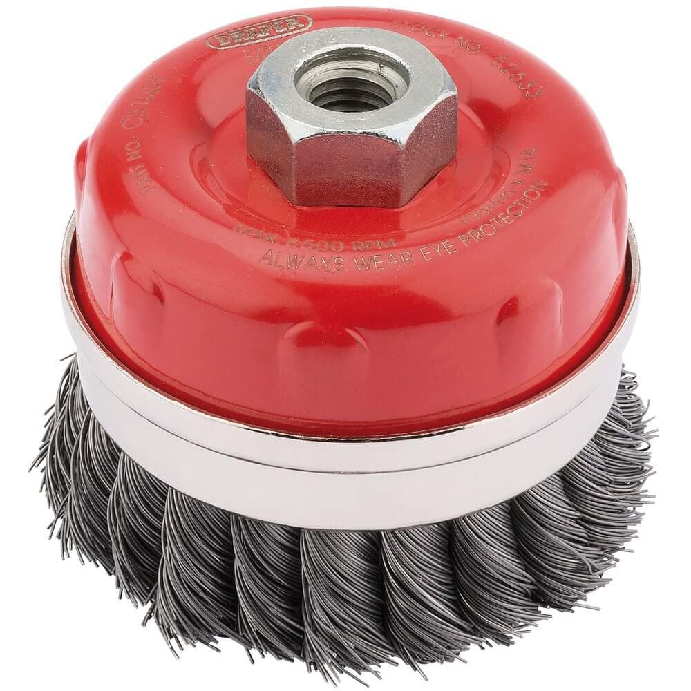 Draper Expert 52633 Twist Knot Wire Cup Brush 100Mm M14 each