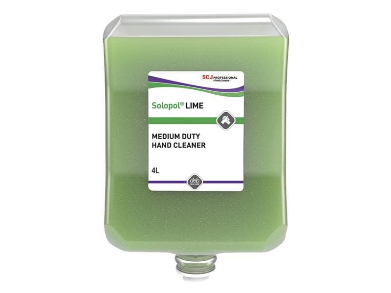 Sc Johnson Professional LIM4LTR Solopol® Lime Medium/Heavy-Duty Hand Wash Cartridge 4 Litre