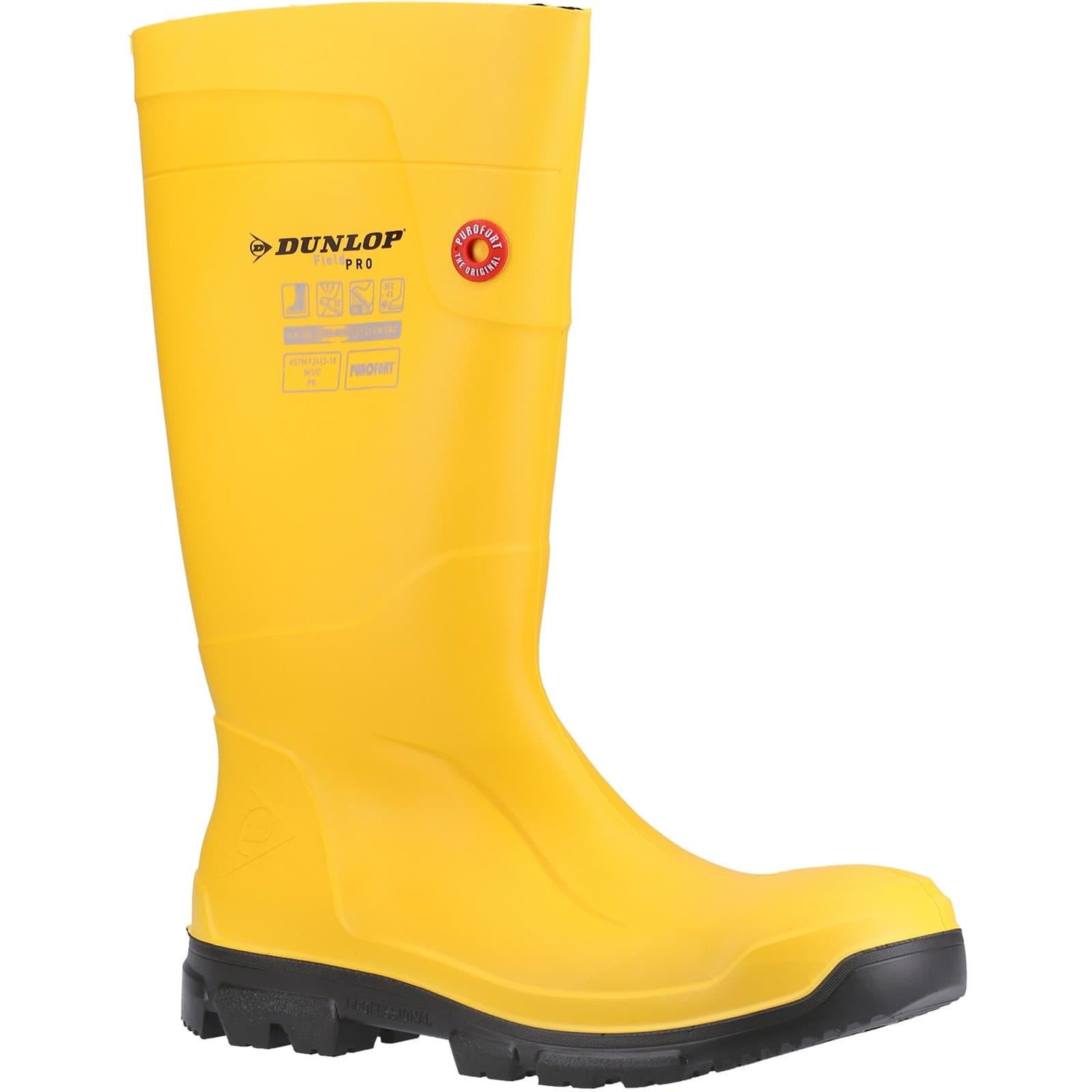 Dunlop Purofort Fieldpro Full Safety Wellington Size 12 35178-65702-13