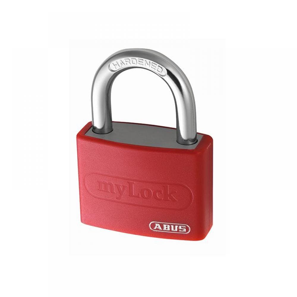 Abus Mechanical 50012 T65Al/40Mm My Lock Aluminium Padlock Red