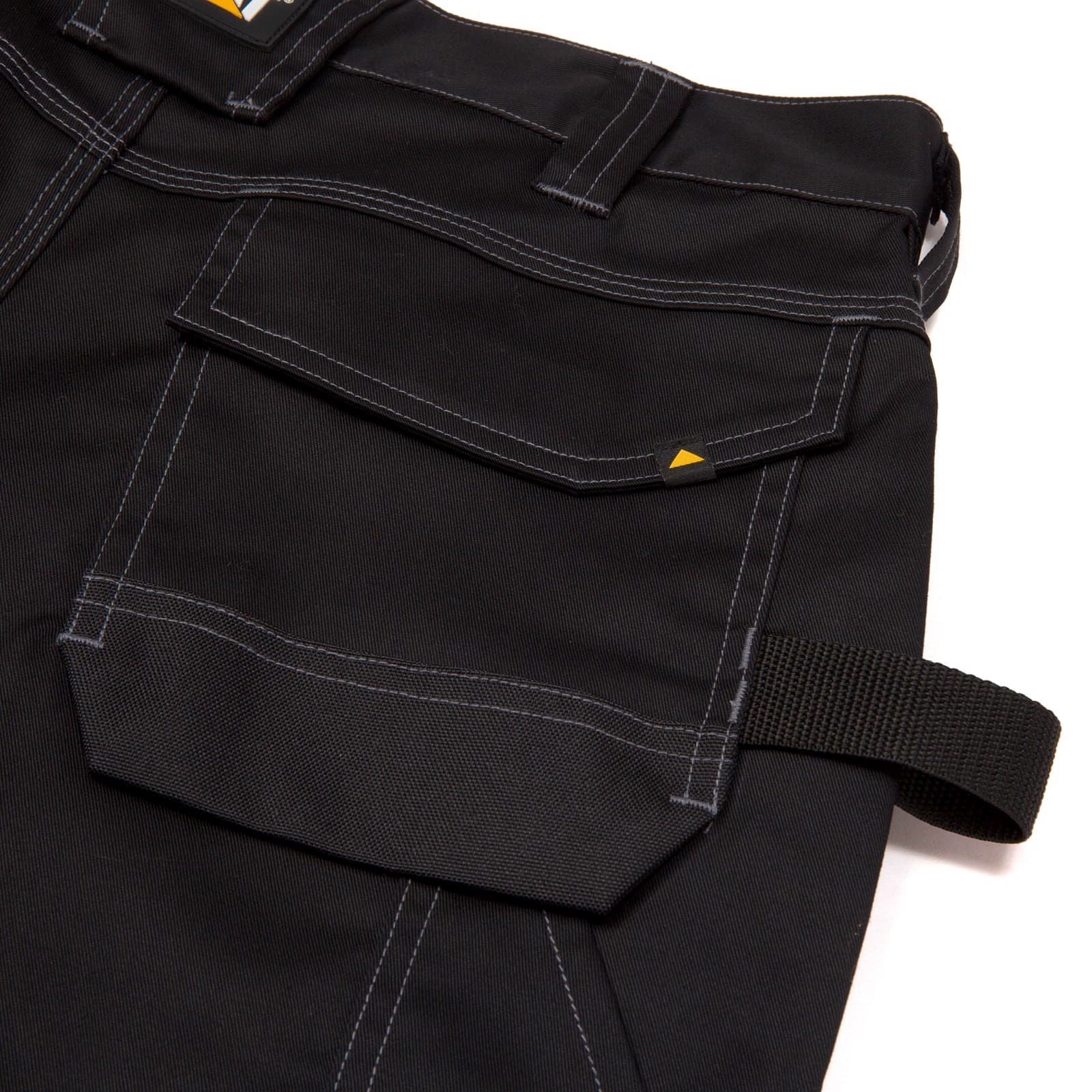 Caterpillar Essential Knee Pocket Stretch Holster Trouser Size 36 Black 39488-73655-06"