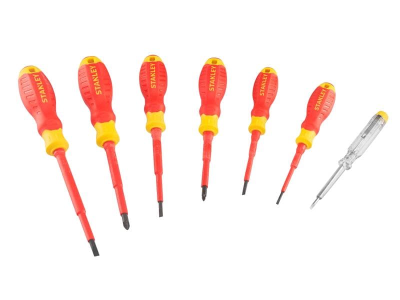 Stanley® Hand Tools STHT60033-0 Vde Screwdriver Set 7 Piece