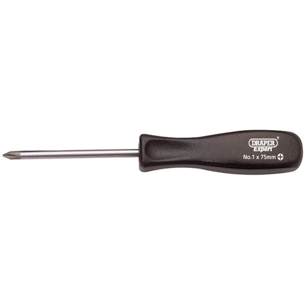 Draper Expert 19532 Cross Slot Mechanicfts Screwdriver No.1 X 75Mm each