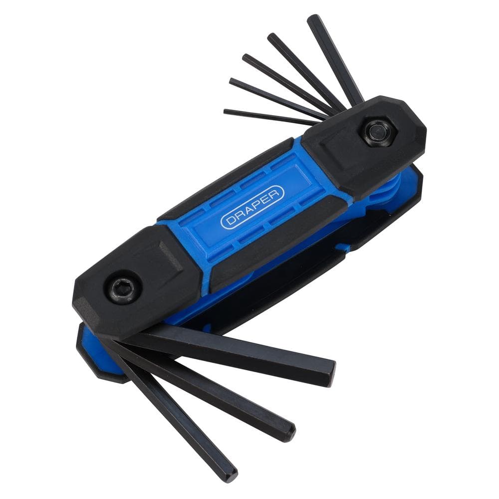 Draper Folding Hex Key Set (8 Piece) Pk 1 31124