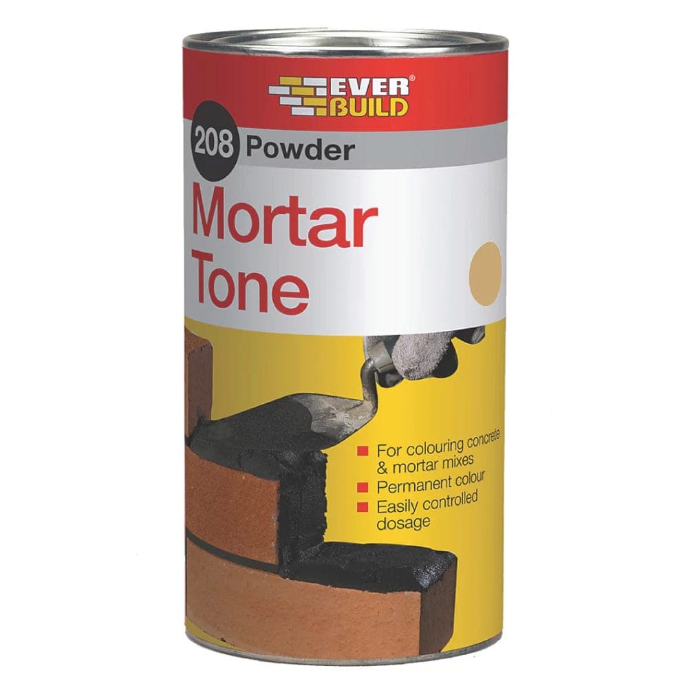 Everbuild 208 Powder Mortar Tone - Buff 1kg
