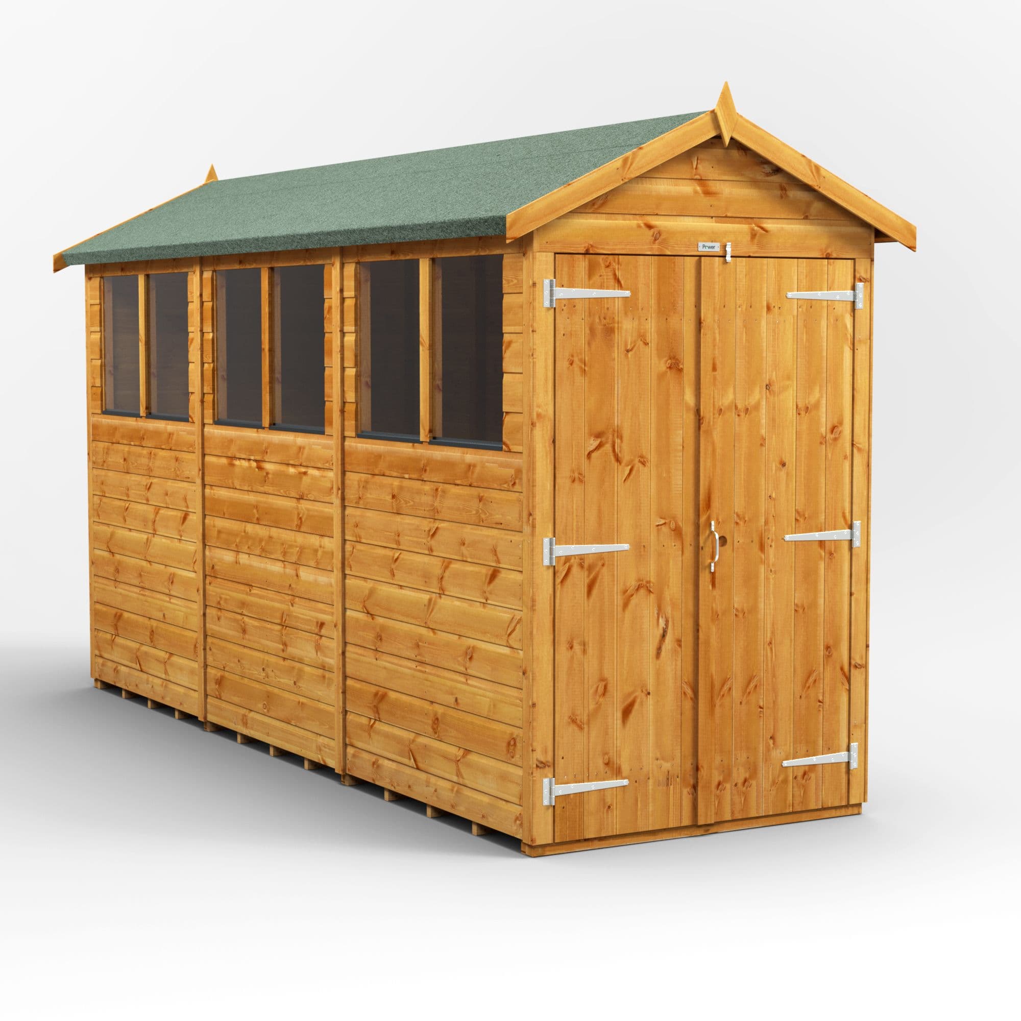 12 x 4 Power Apex Double Door