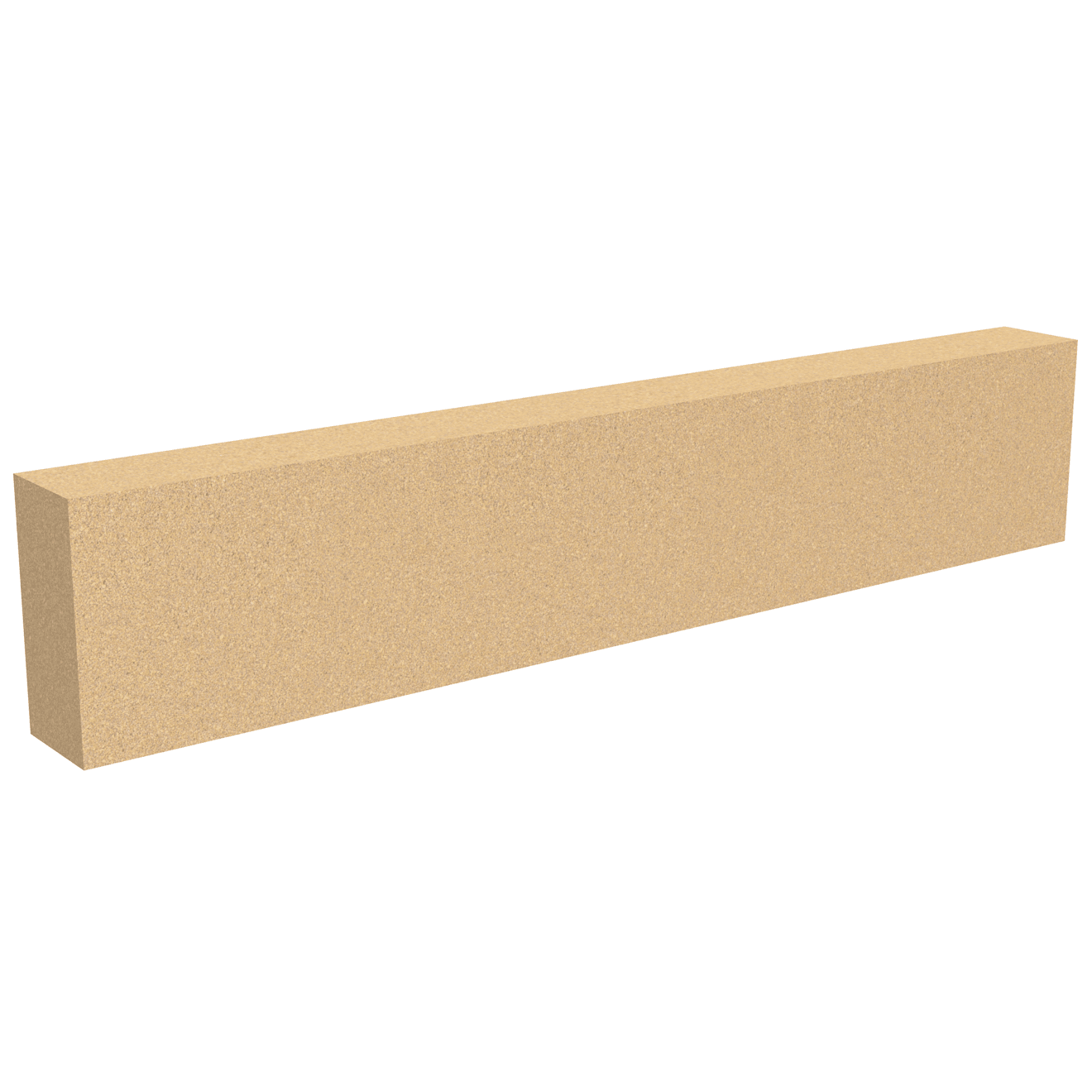 Forticrete Brown Head Decorative DH2BATH 2005 Half Piece, Size: 1000x100x215mm