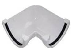 FloPlast Industrial/ Xtraflo Gutter Angle - 90 Degree x 170mm White
