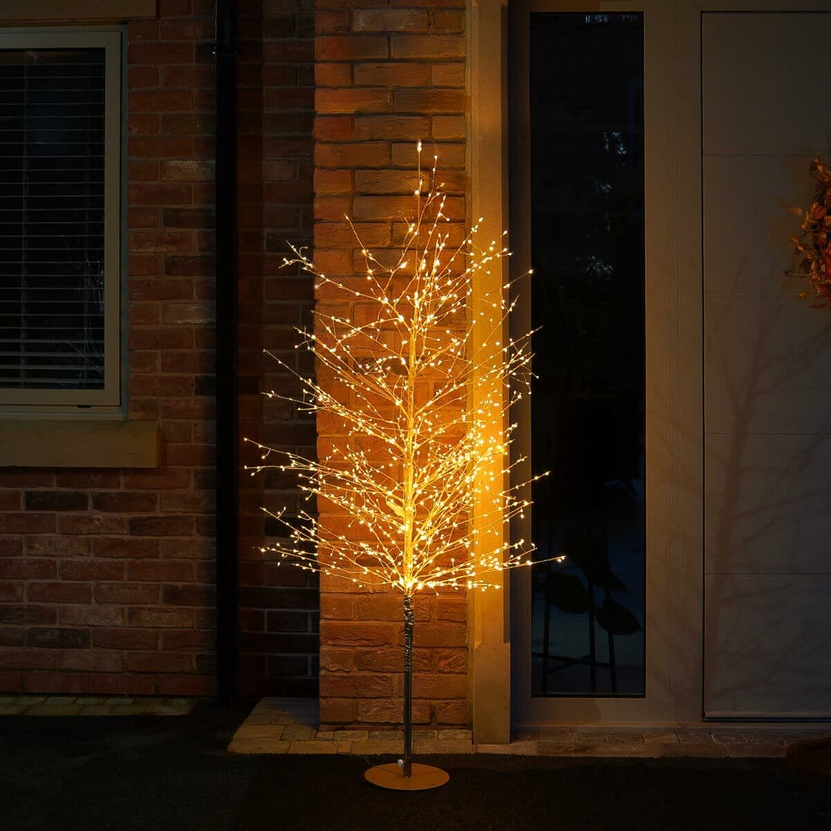 Micro Led Tree PVC Outdoor – White
