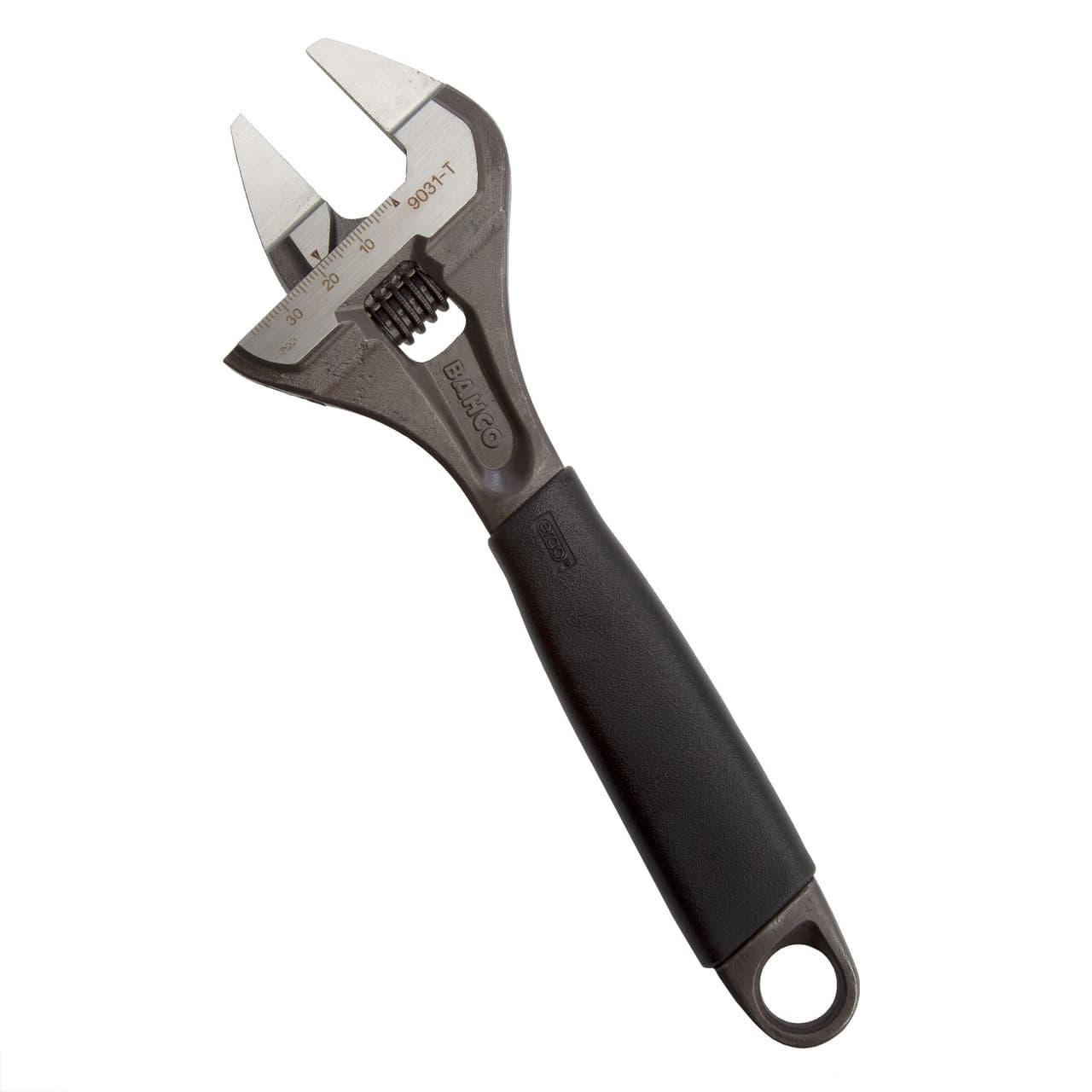 Bahco 9031-T Adjustable Wrench With Big Opening & Extra Thin Jaws 8In / 218Mm