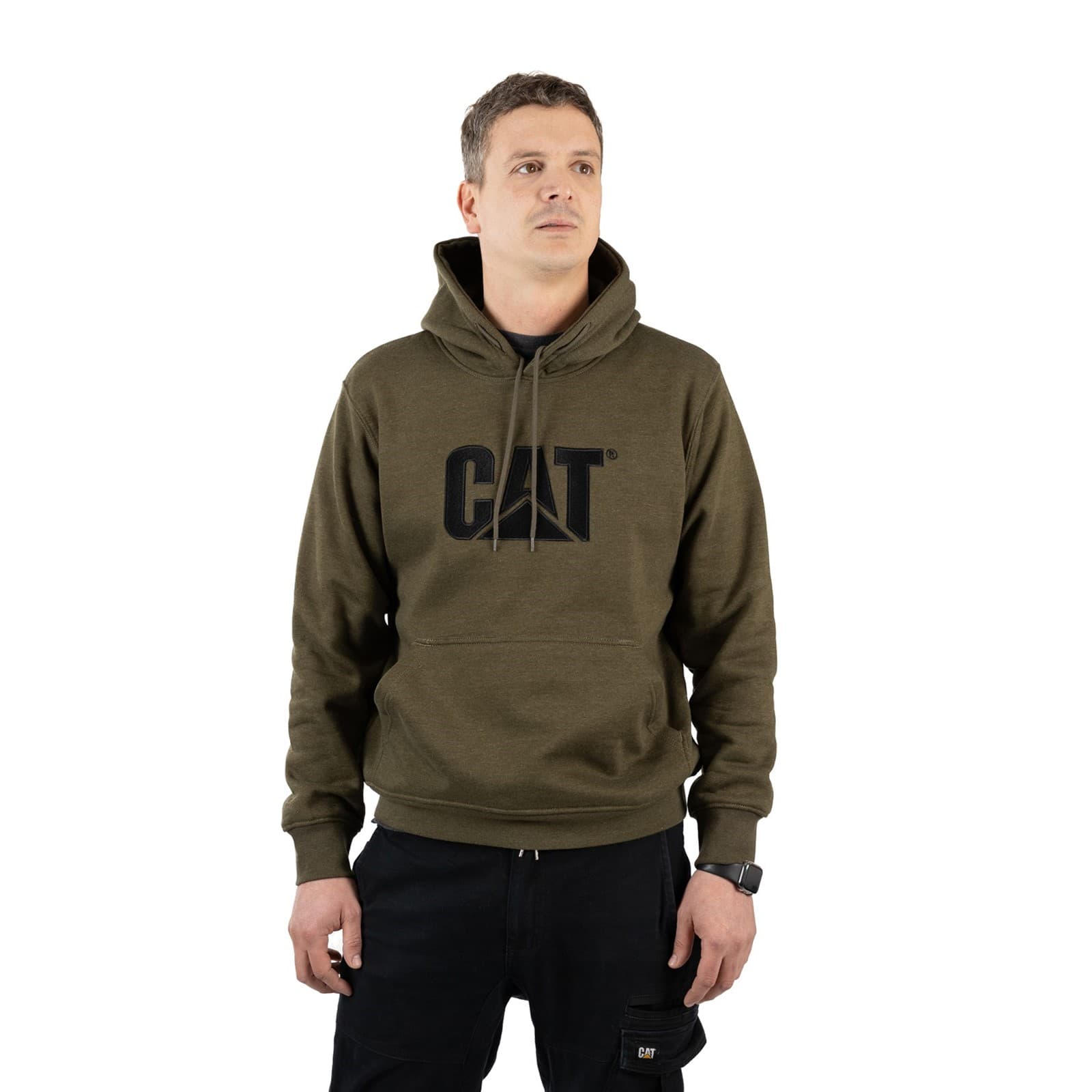 Caterpillar Trademark Hooded Sweatshirt Size 4X 19634-78645-09