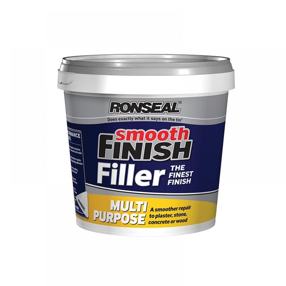Ronseal 36547 Smooth Finish Multipurpose Wall Filler Ready Mixed 2.2Kg