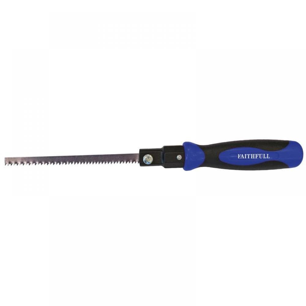 Faithfull BT520E Soft Grip Padsaw Handle With Blades