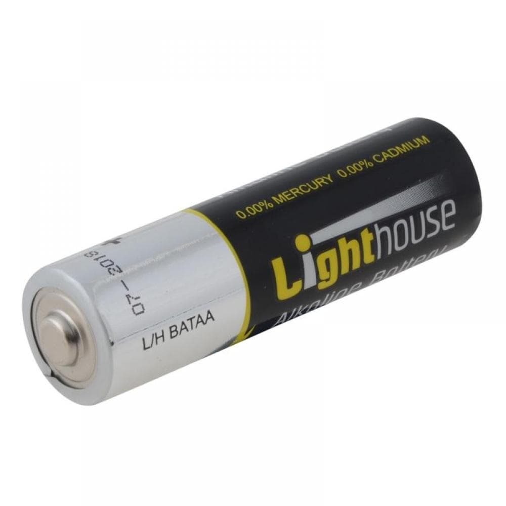 Lighthouse LR6 Aa Lr6 Alkaline Batteries 2400 Mah (Pack 4)
