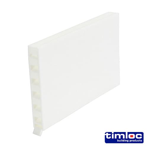 Timloc LOC1143WH Cavity Wall Weep Vent - White - 1143Wh 65 X 10 X 100 Box 50