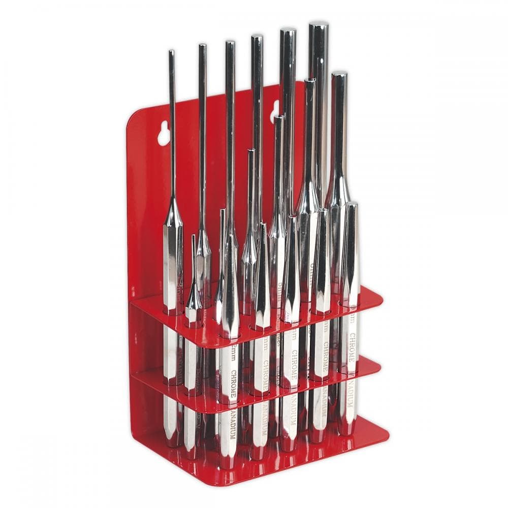 Sealey AK9130 Punch Set 17Pc
