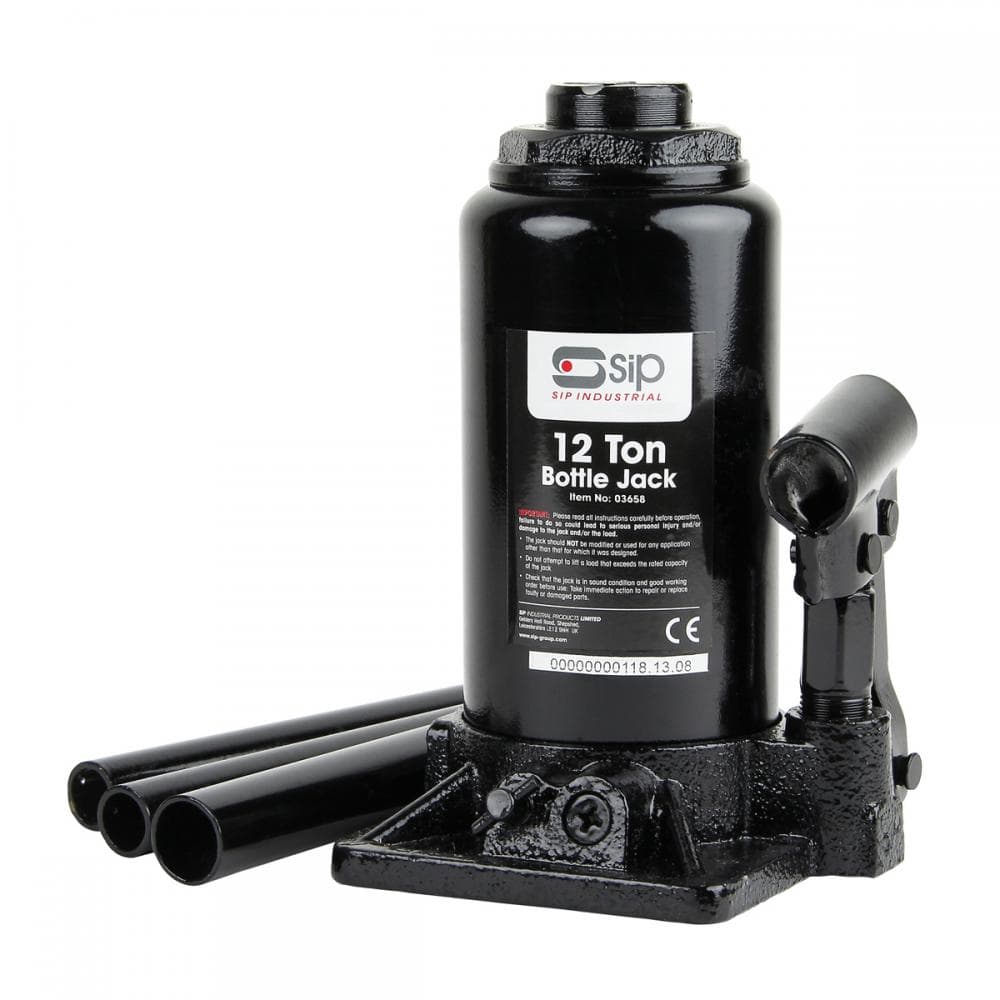 Sip 03658 12 Ton Bottle Jack
