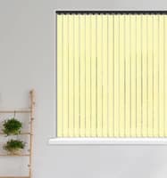 Carnival 89 Cream Electric Vertical Blinds Polyester