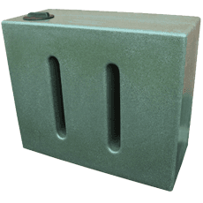 Marble Effect 1050L Rainwater Tank in Green Marble