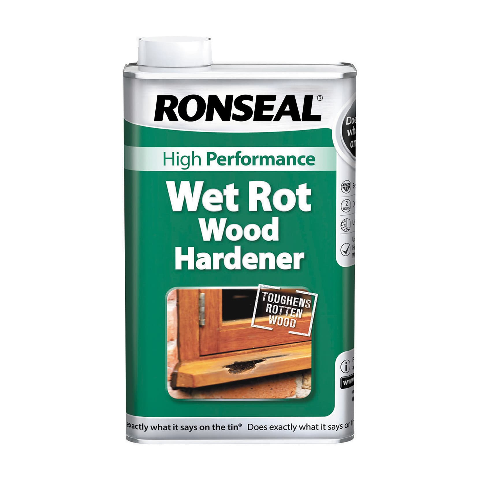 Ronseal Wet Rot Hardener 500ml 32042