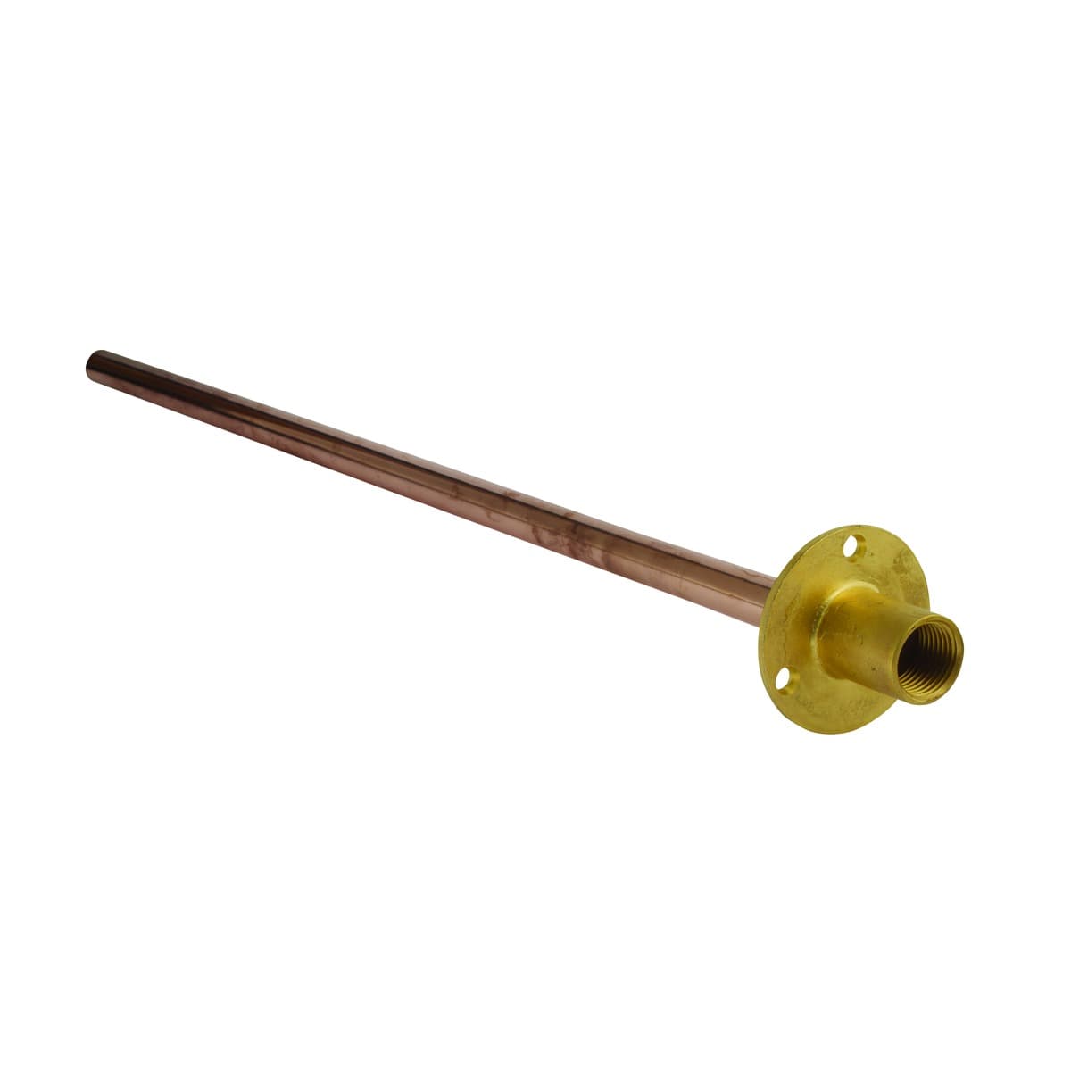 Bibtap Wall Plate & 15mm Copper Tail 1.5in x 15mm