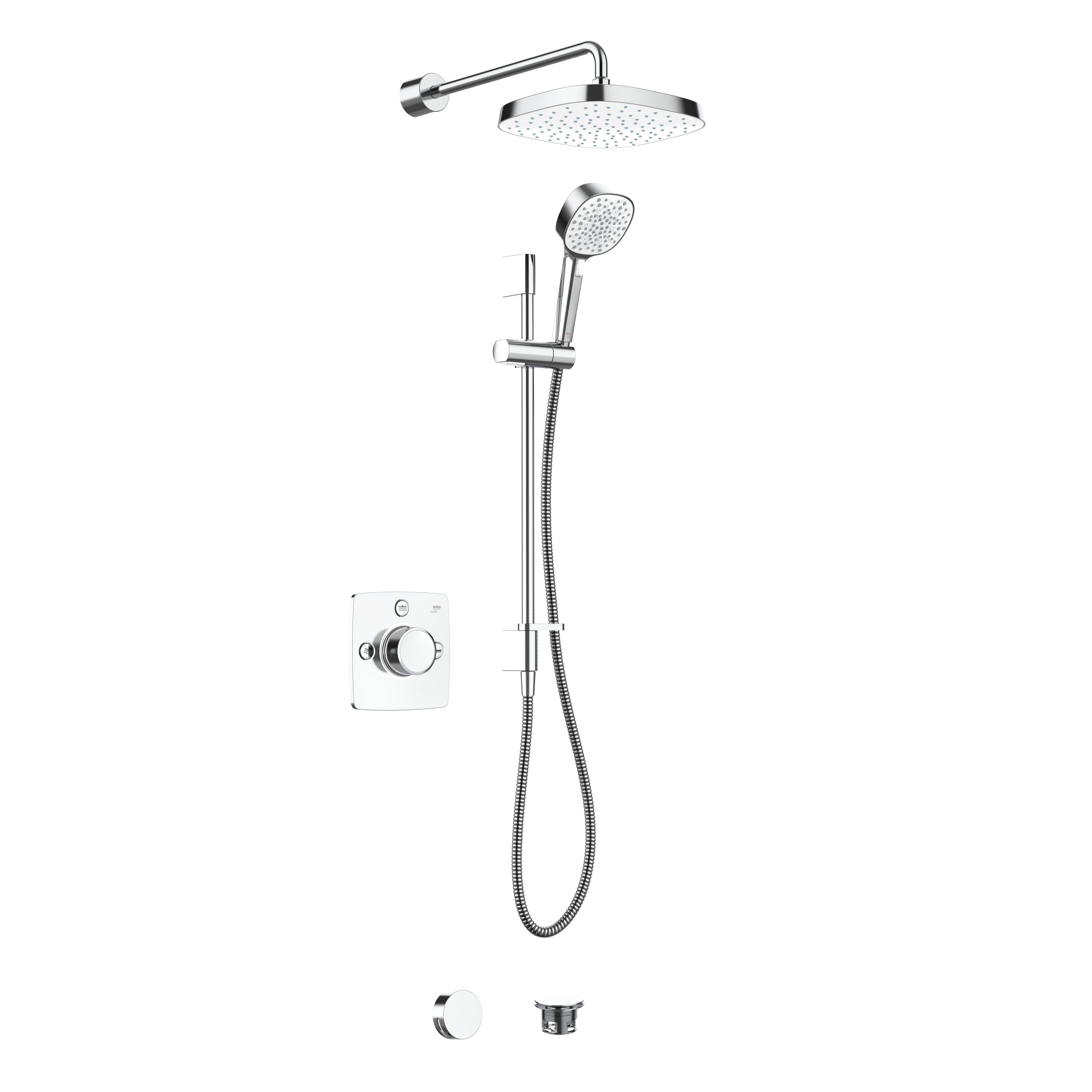 Mira Showers Mira Evoco Triple Outlet Chrome 1.1967.009