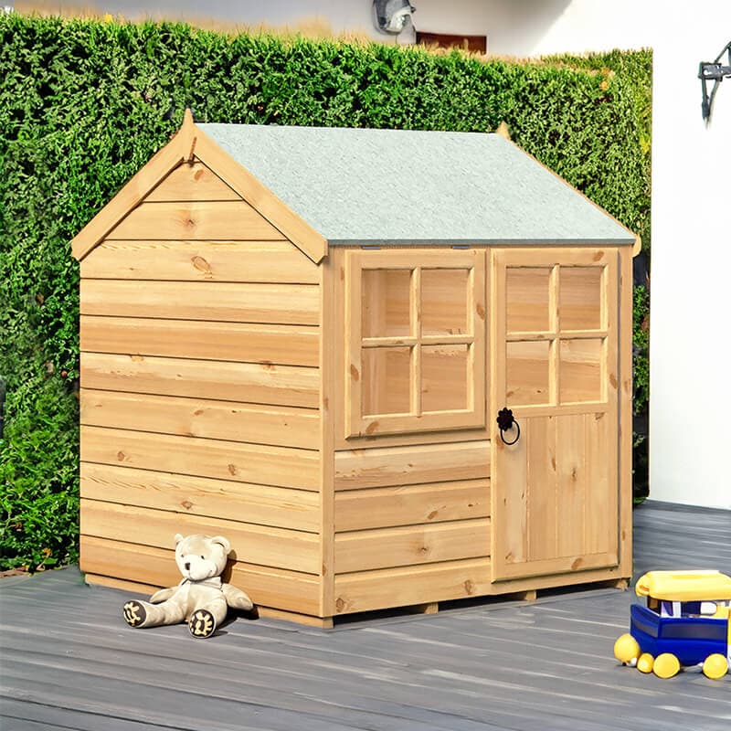 4x4 Shire Bunny Traditional Kids Wooden Playhouse