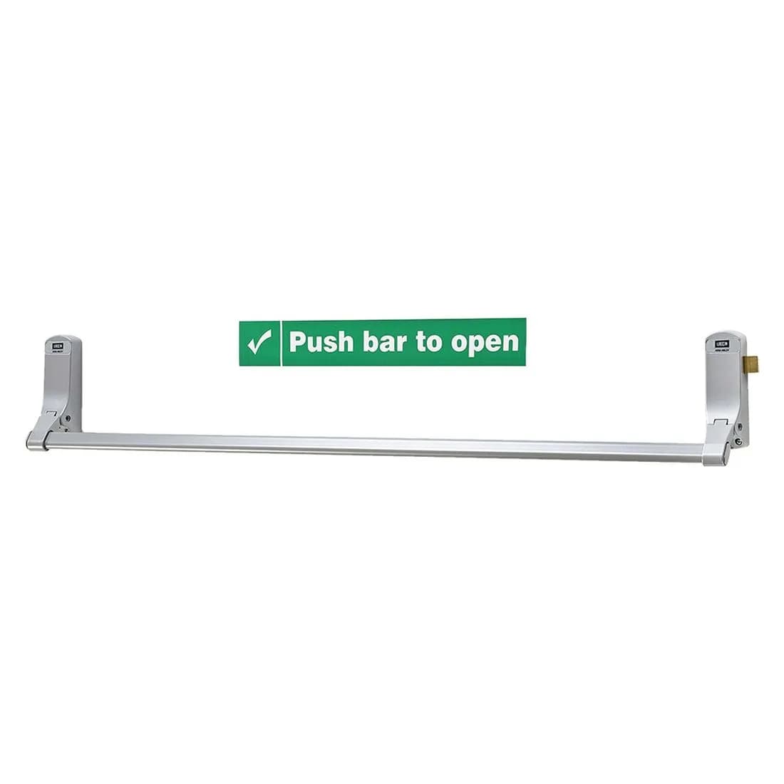Union Exisafe Panic Latch Silver Ce