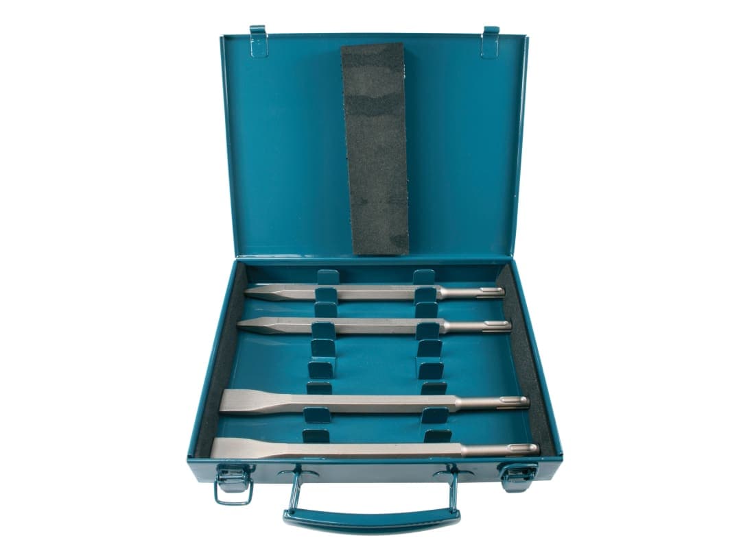 Makita D-08757 SDS-Plus Chisel Set, 4 Piece D-08757