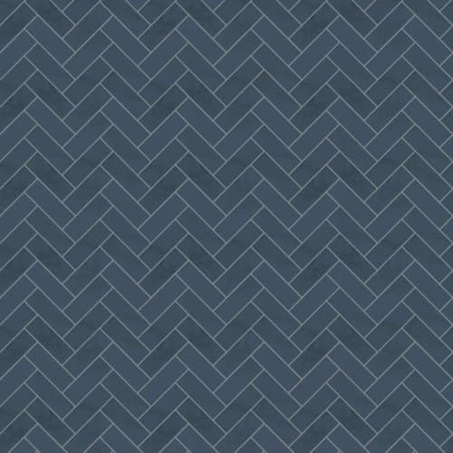 Acrylic Wall Panel - 1200mm x 2400mm x 4mm Navy Herringbone