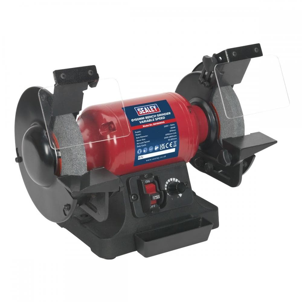 Sealey BG150WVS Bench Grinder Ø150Mm Variable Speed