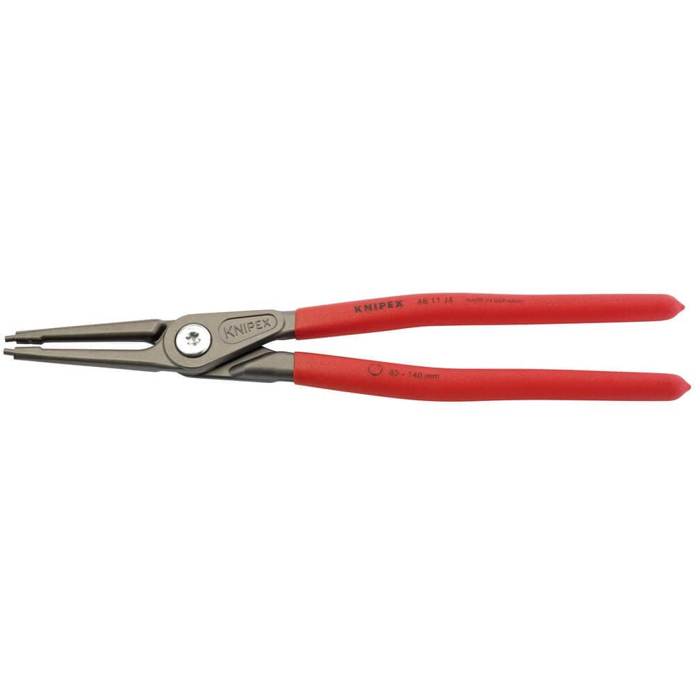 Knipex 75081 48 11 J4 320Mm Internal Straight Tip Circlip Pliers 85 - 140Mm Capacity each