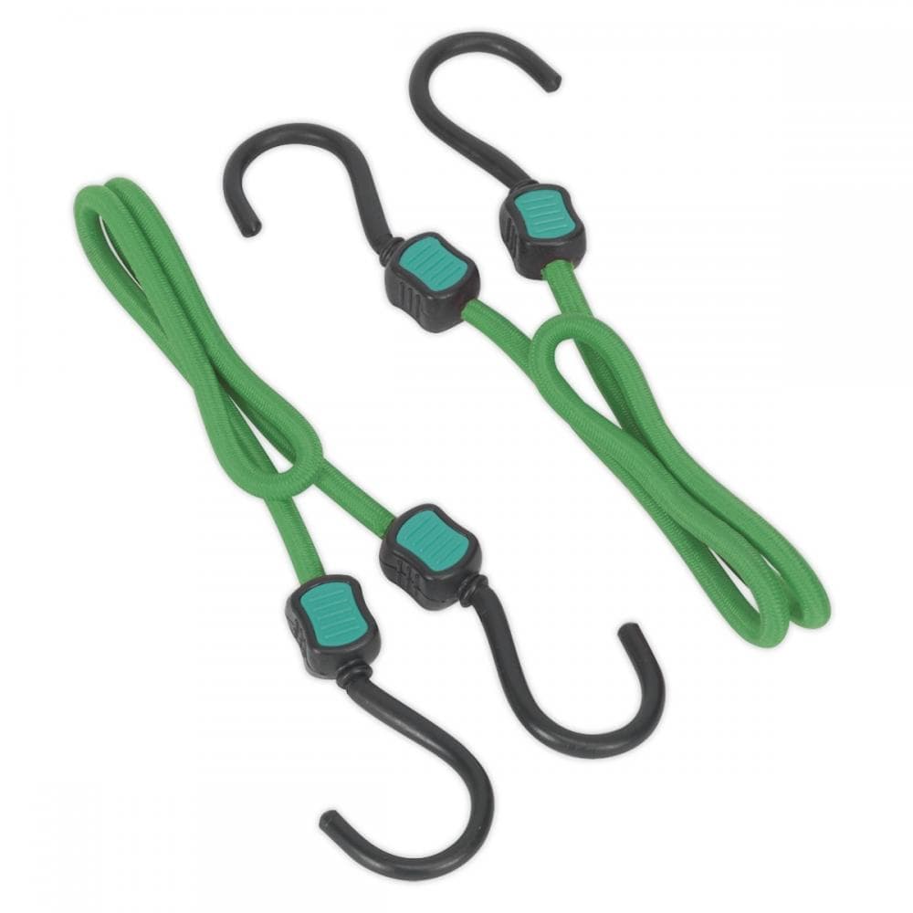 Sealey BCS21 Bungee Cord Set 2Pc 610Mm