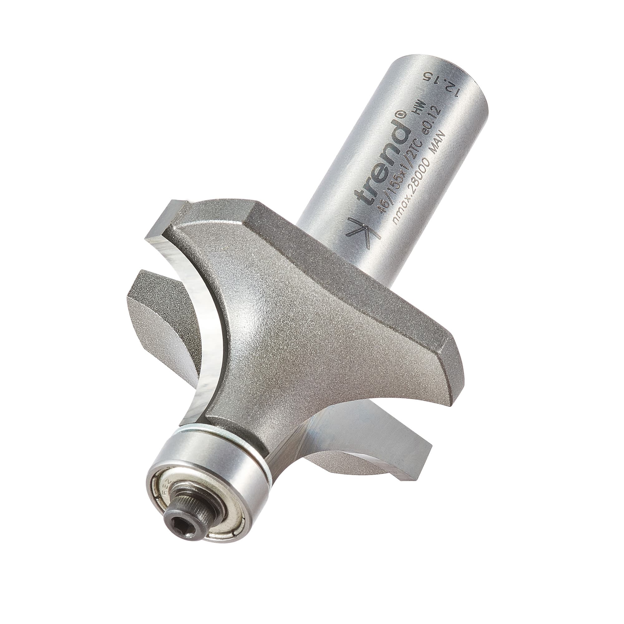 Trend Bearing Guided Ovolo Cutter 14.2Mm Radius Pk 1 46/155X1/2TC