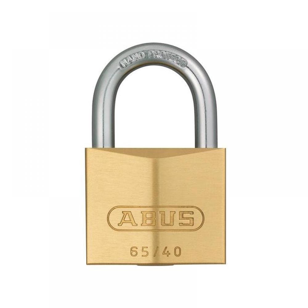 Abus Mechanical 03901 65/40Mm Brass Padlock Keyed Alike 406