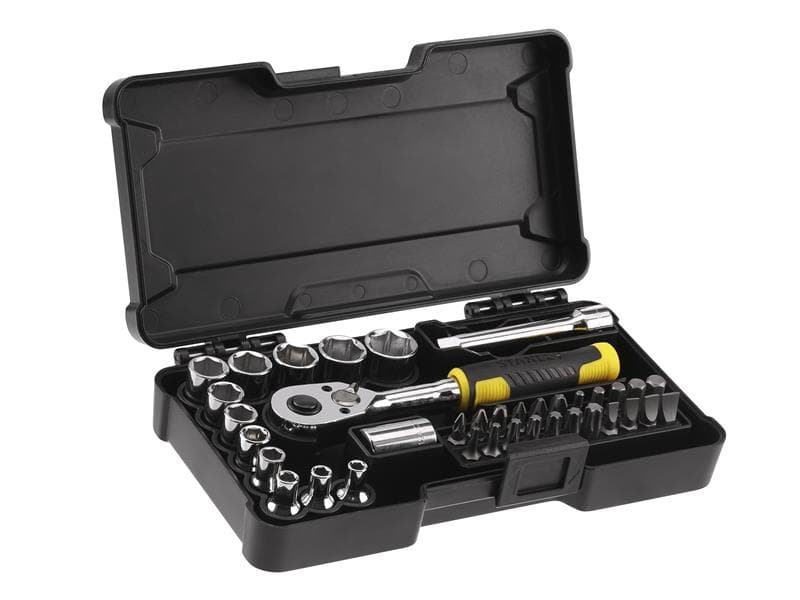 Stanley® Hand Tools STMT82672-0 1/4In Compact Socket Set 37 Piece