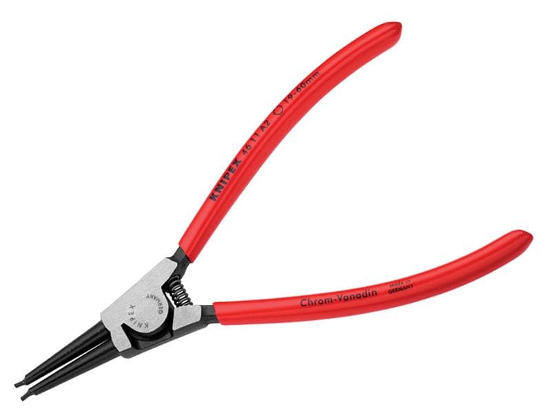 Knipex 46 11 A2 SB Circlip Pliers External Straight 19 - 60Mm A2