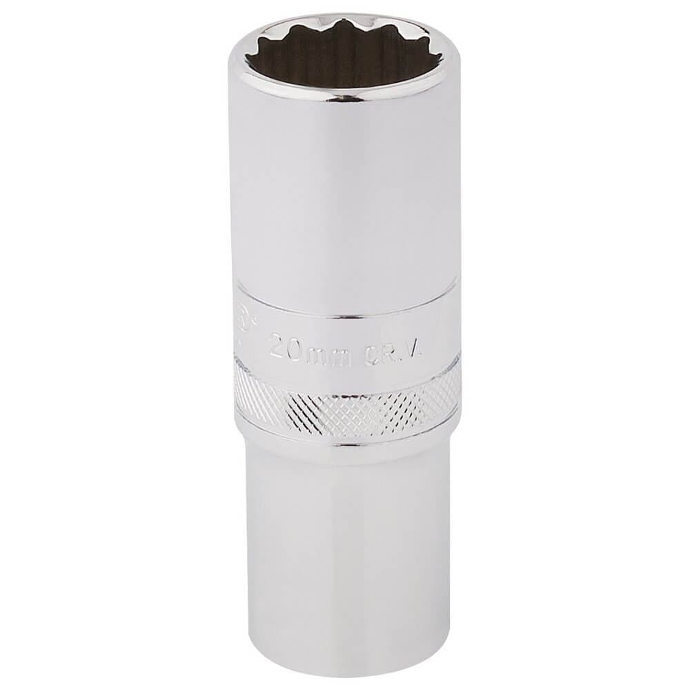 Draper Expert 33787 Hi-Torq® 12 Point Deep Socket 1/2in Sq. Dr. 20Mm each
