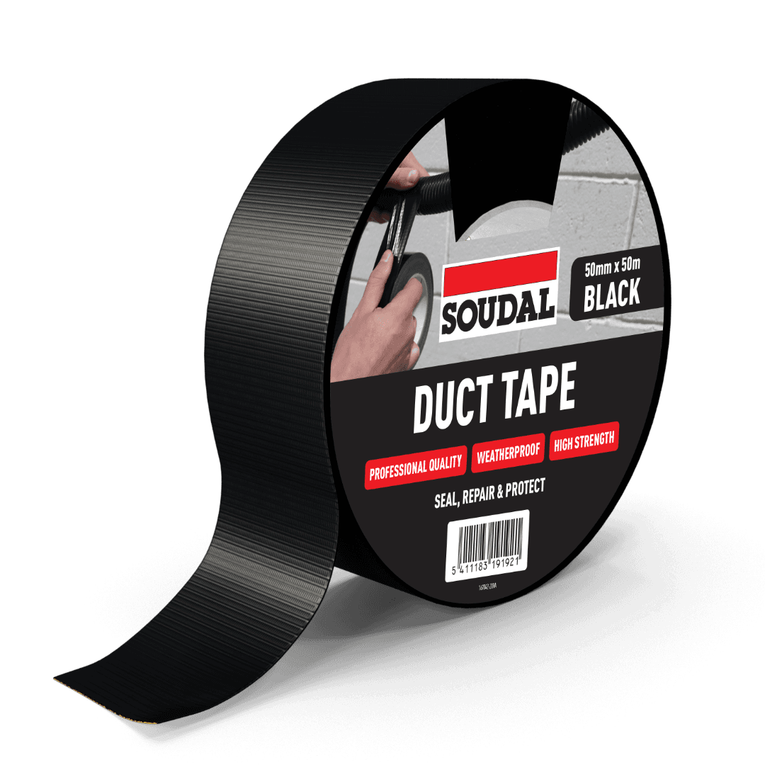 Soudal Duct Tape Black 50Mm X 50M 167042