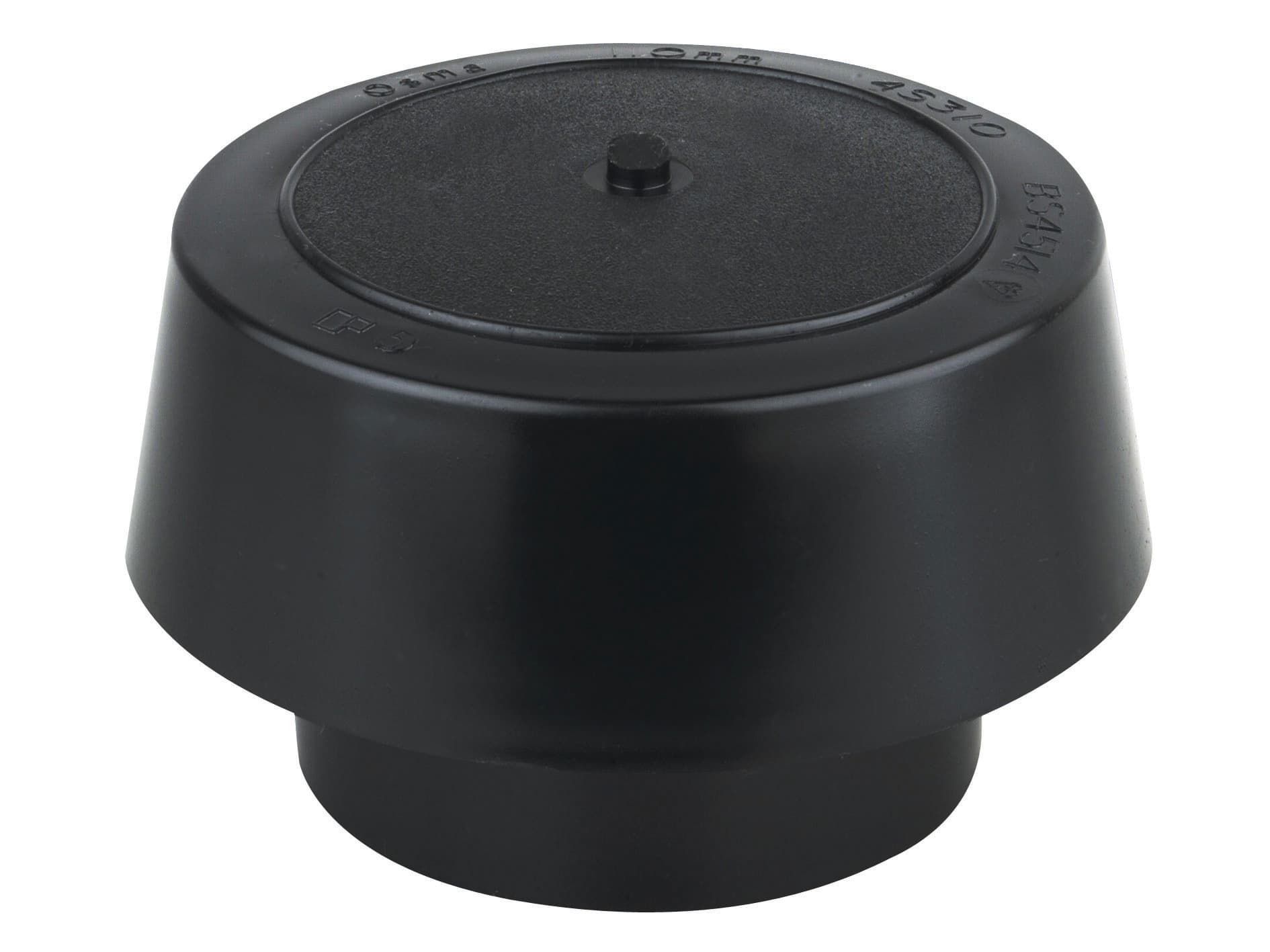Wavin OsmaSoil vent cowl 110mm black