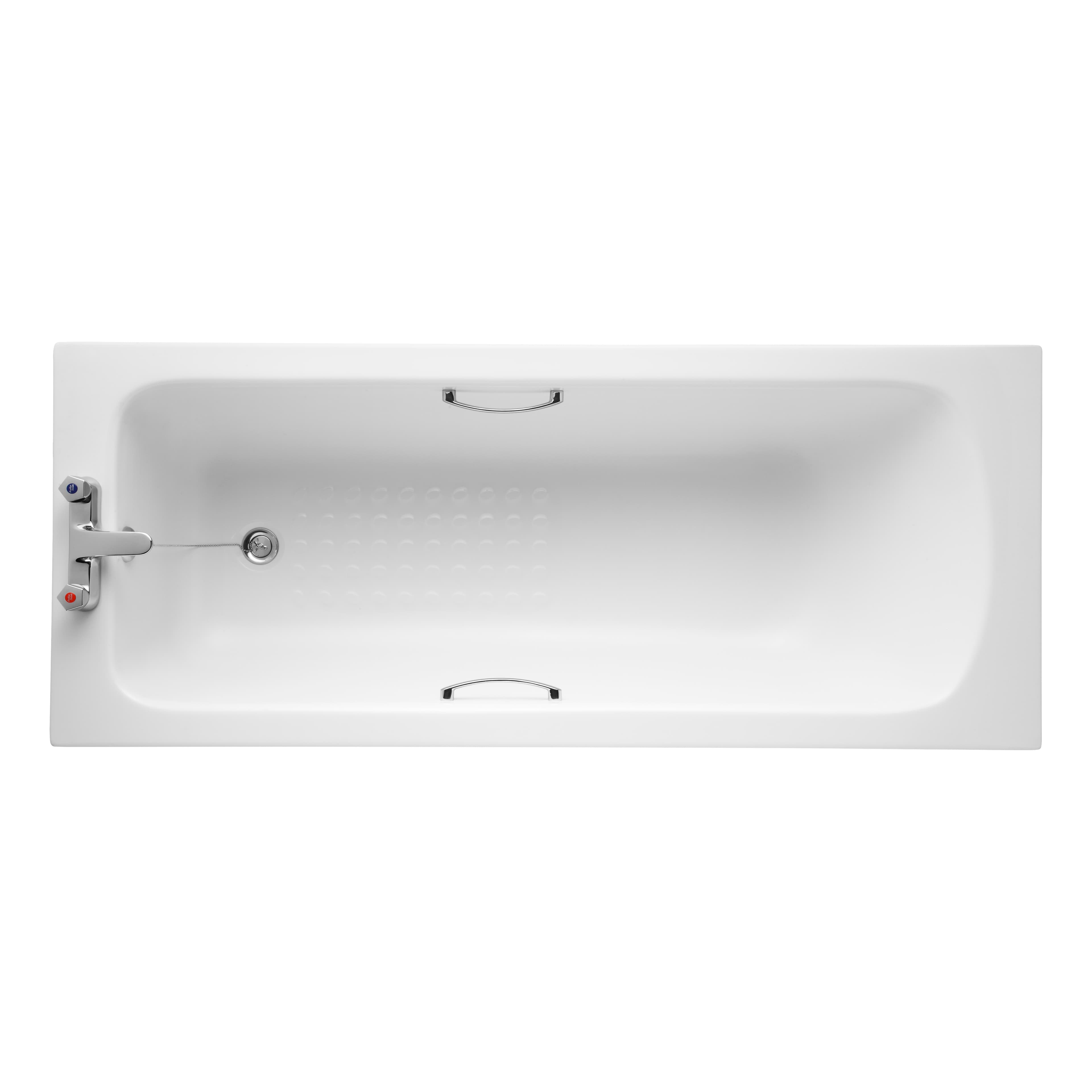 Armitage Shanks IS Sand 21 2TH 170 x 70 Bath Grips E028401