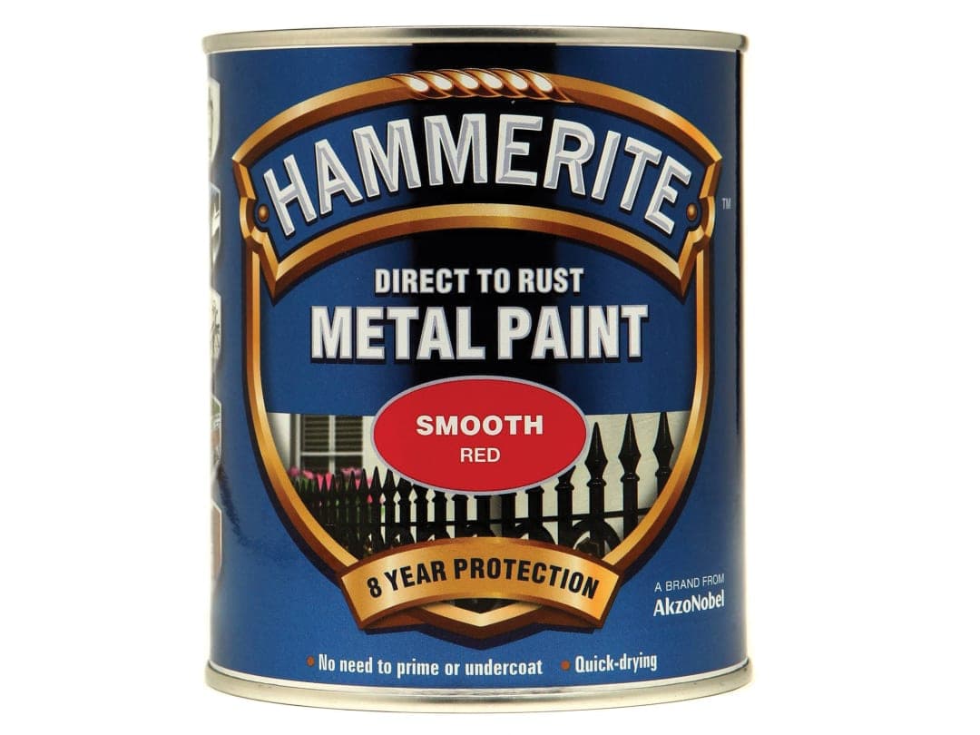 Hammerite Direct To Metal Smooth Red 750ml 5092824