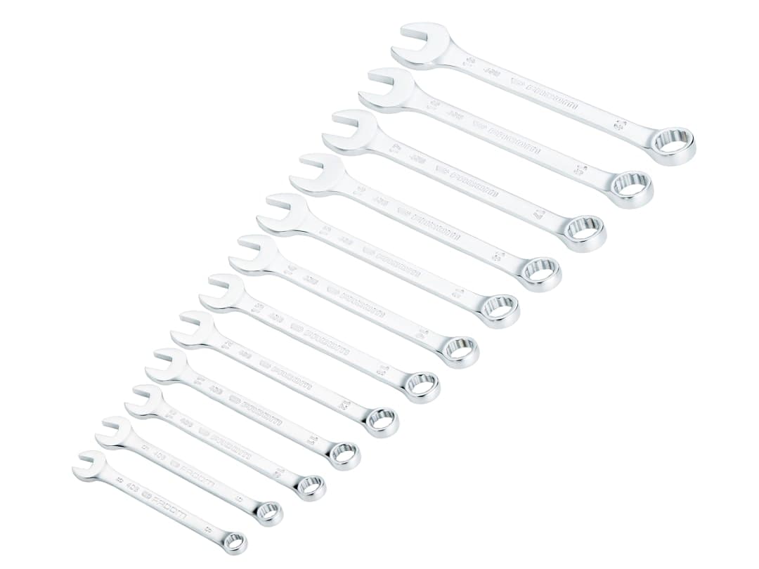 Facom 40B.JP12PB 40B Series Slim Metric Combination Spanner Set, 12 Piece 40B.JP12PB