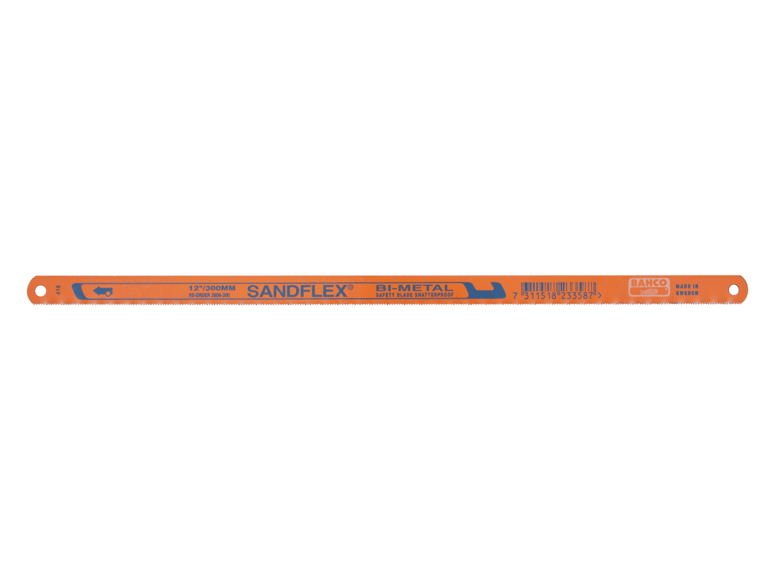 Bahco 3906 Sandflex® Hacksaw Blades 300mm (12in) x 32 TPI (Pack 10) 3906-300-32-10P