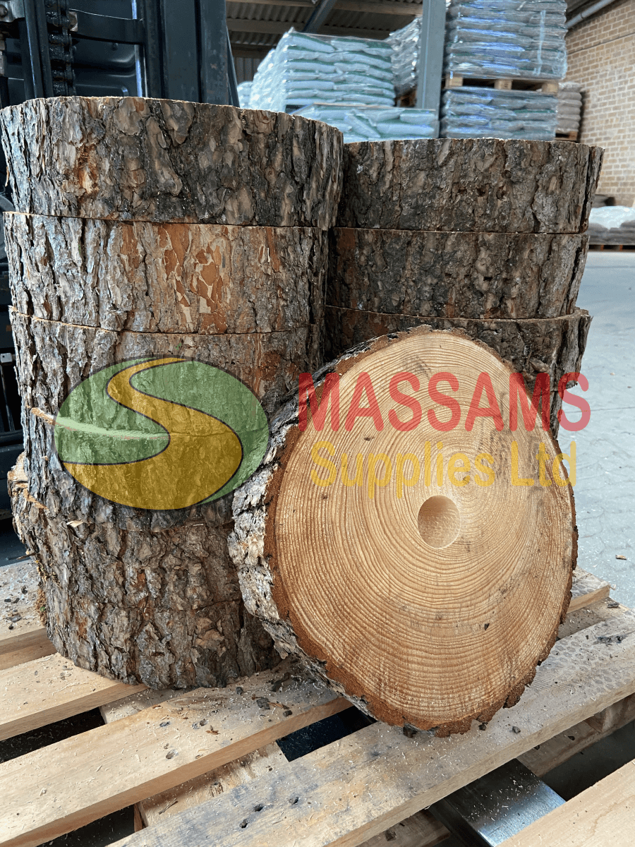Christmas Tree Log Base