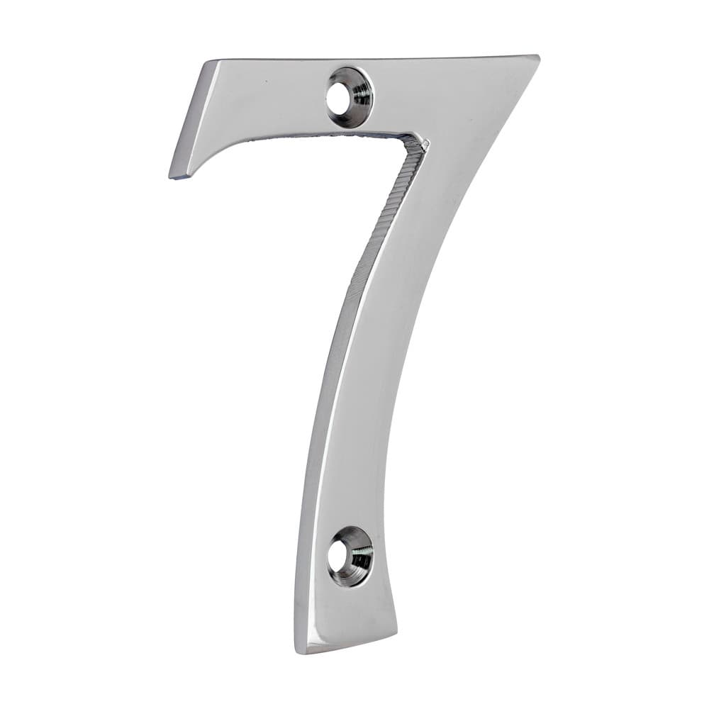 Timco Door Numeral 7 - Polished Chrome TIMpac 1 200709P