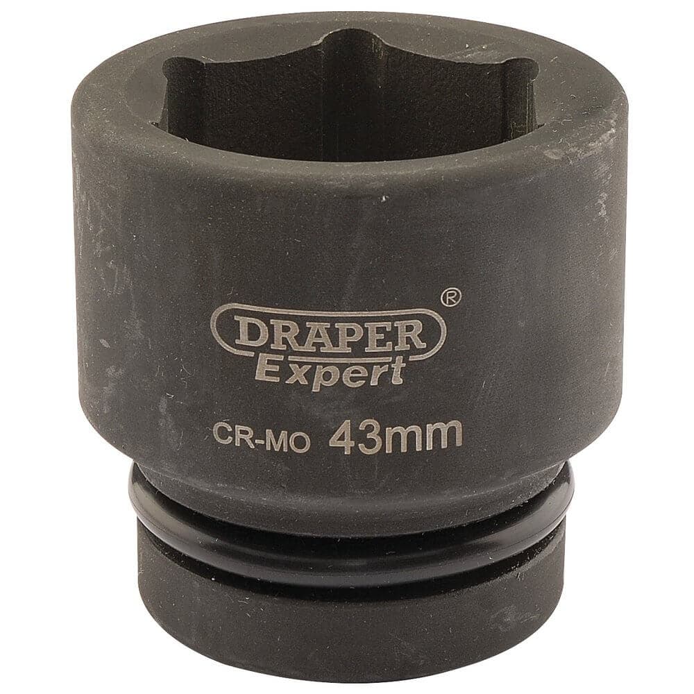 Draper Expert 05123 Expert Hi-Torq® 6 Point Impact Socket 1in Sq. Dr. 43Mm each